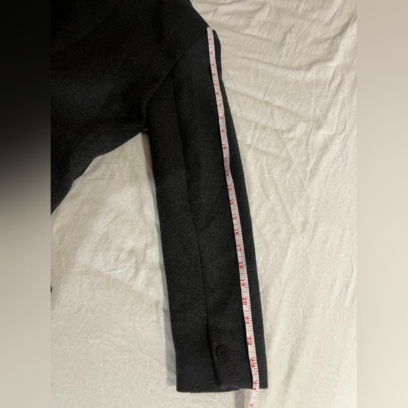 Zara TRF Trafaluc Wool Blend Women’s Outerwear Grey Coat, Size - Small - Picture 13 of 14